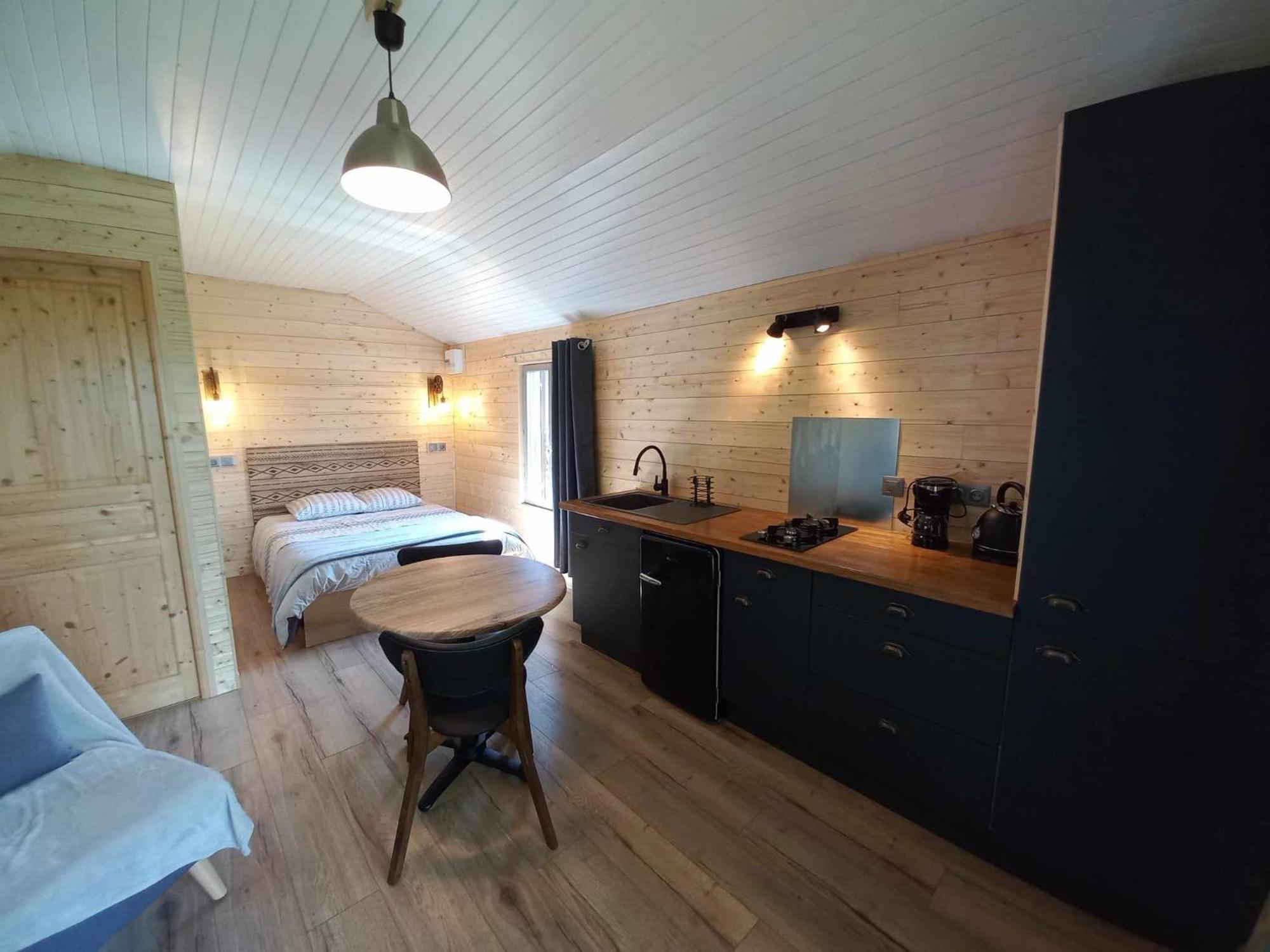 Le Petit Chalet Du Macquart P.O.A. Ranch, 2 A 3 Pers, Saint-Martin-de-Fugeres المظهر الخارجي الصورة