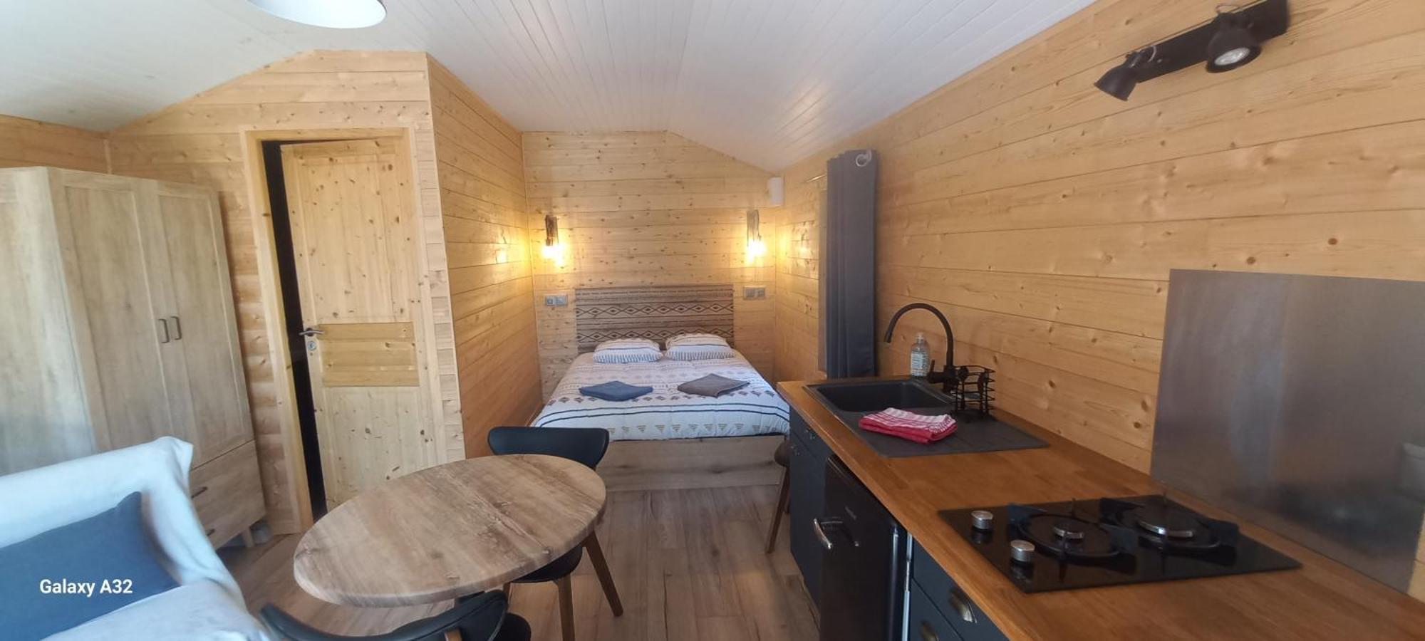 Le Petit Chalet Du Macquart P.O.A. Ranch, 2 A 3 Pers, Saint-Martin-de-Fugeres المظهر الخارجي الصورة